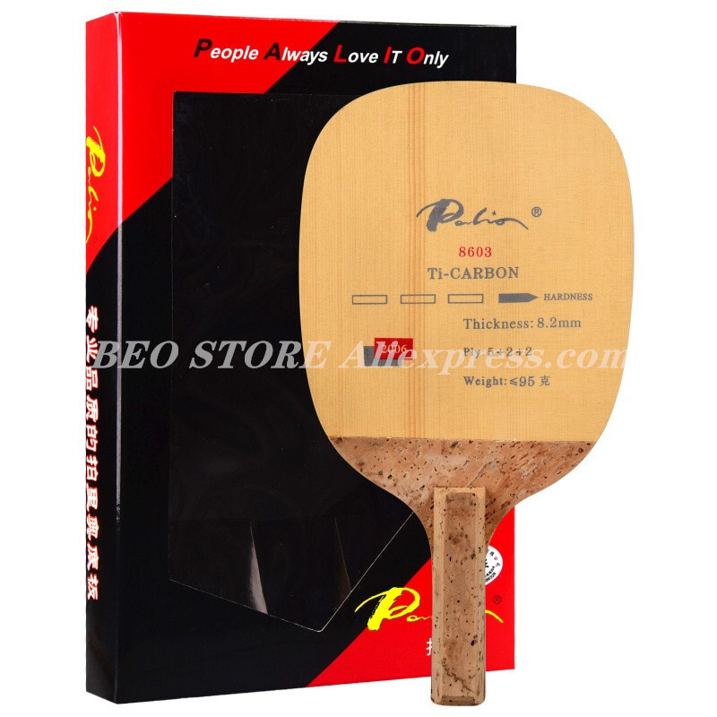 PALIO 8603 카본 티타늄 탁구 블레이드 라켓,  - Table Tennis Japan 리뷰 및 가격
