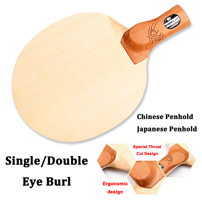 특수 목 부분 컷팅 디자인 1겹 히노키 탁구 블레이드  - Table Tennis In Japanese 리뷰 및 가격