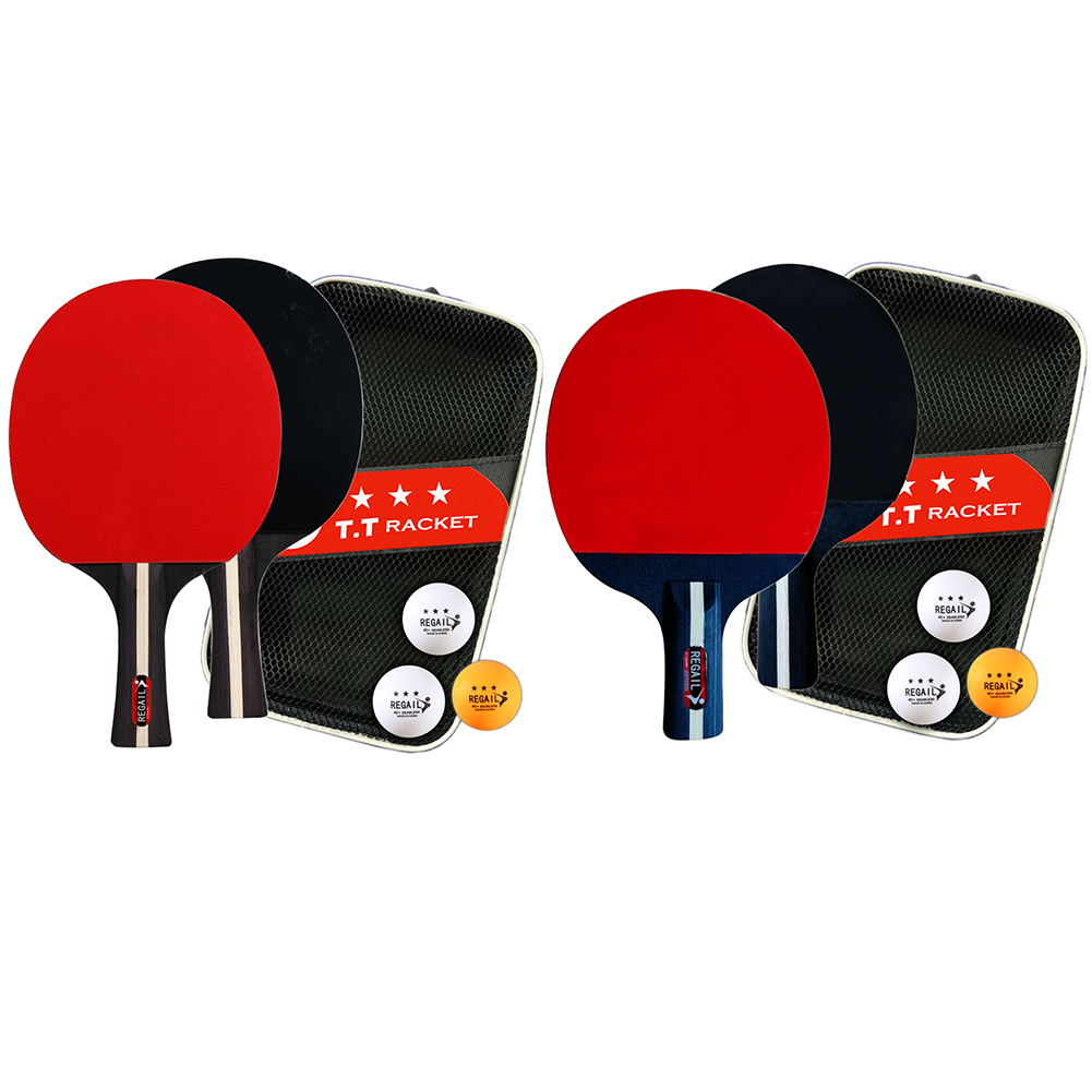 탁구 라켓 2개 & 공 3개 핑퐁 패들 세트 전문가용  - Table Tennis Kit Bag 리뷰 및 가격