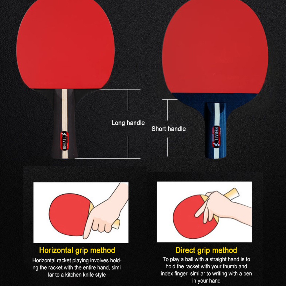 탁구 라켓 2개 & 공 3개 핑퐁 패들 세트 전문가용  - Table Tennis Kit Bag 리뷰 및 가격