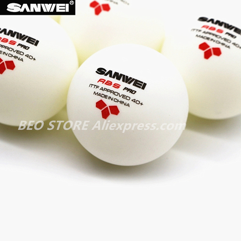 SANWEI 탁구 공 120 공, 플라스틱 폴리 ITT - Table Tennis Video Game 리뷰 및 가격