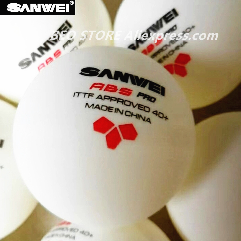 SANWEI 탁구 공 120 공, 플라스틱 폴리 ITT - Table Tennis Video Game 리뷰 및 가격