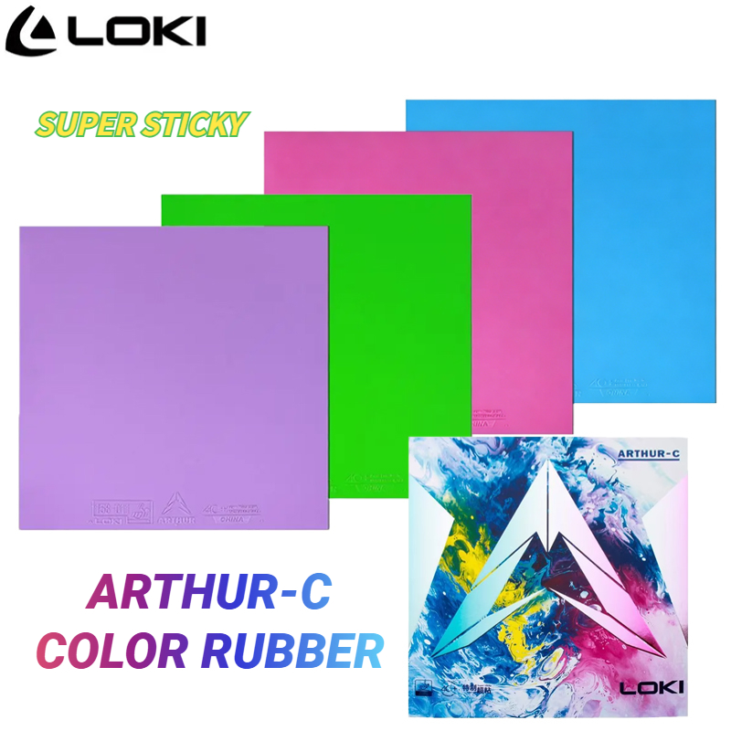 오리지널 LOKI Arthur-C 컬러 탁구 고무 블루 - Table Tennis Club 리뷰 및 가격