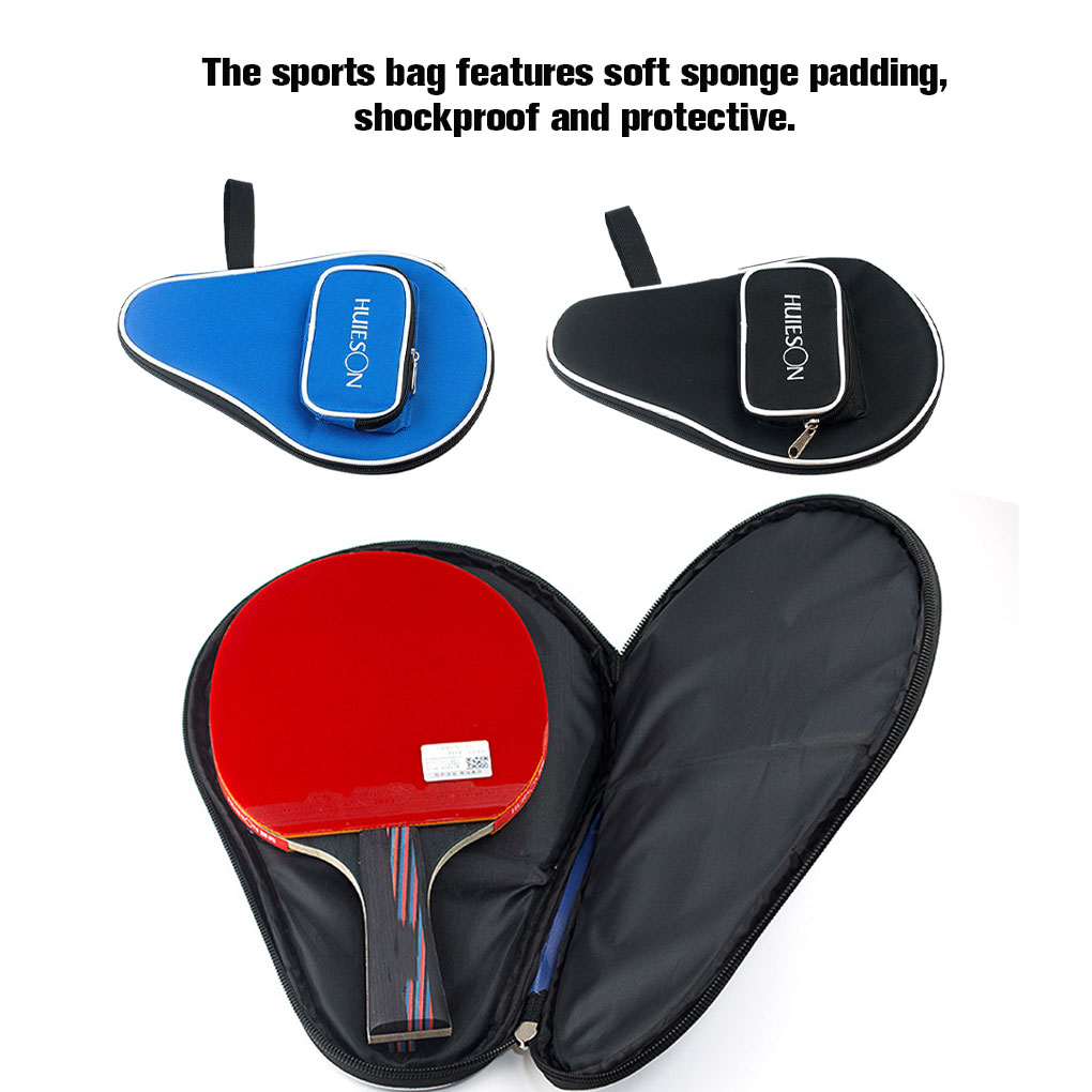 블랙/블루 싱글 탁구 라켓 배트 가방 옥스포드 천 스펀 - Table Tennis Kit Bag 리뷰 및 가격