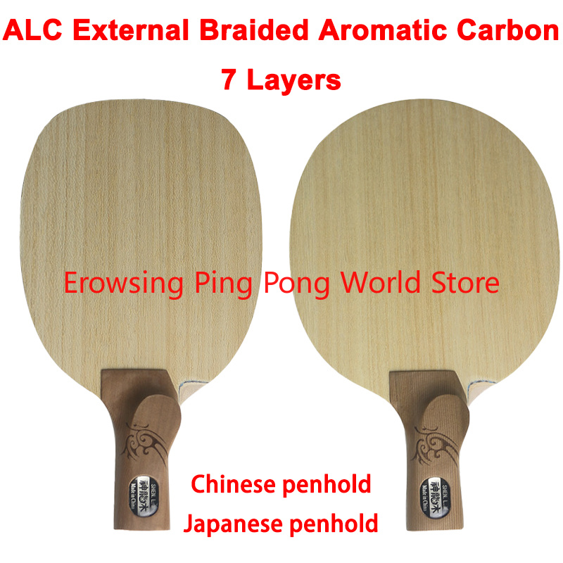 션롱 우드 ALC 카본 탁구 블레이드 7겹 일본/중국식 - Table Tennis In Japanese 리뷰 및 가격