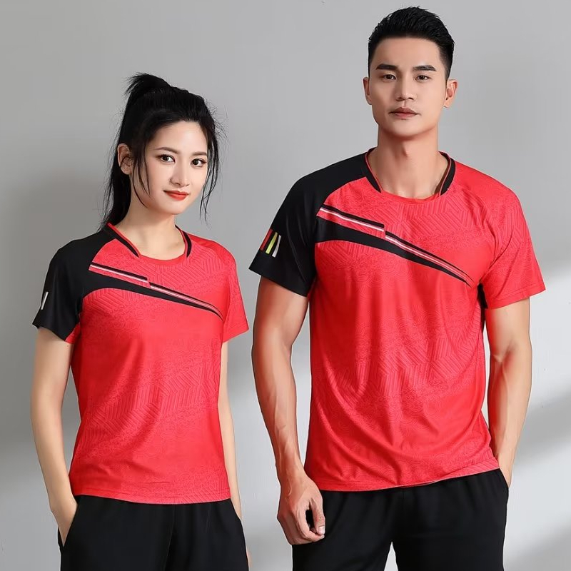 남성/여성 탁구 탁구 배드민턴 티셔츠 훈련 운동 스포츠 - Table Tennis Training 리뷰 및 가격