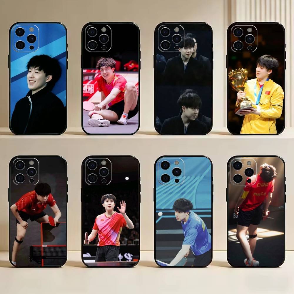 W-왕 추친-탁구 선수 아이폰용 실리콘 소프트 폰 케이 - Table Tennis Player 리뷰 및 가격