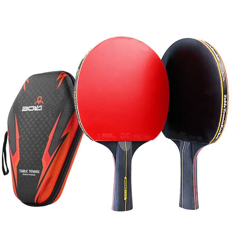 6 스타 탁구 라켓 2 개 전문 탁구 라켓 세트 필플  - Table Tennis Kit Bag 리뷰 및 가격